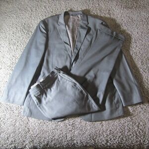Caravelli Collezione Suit Mens 48‎ 2 Piece Oxford 2B Blazer Sport Coat Business